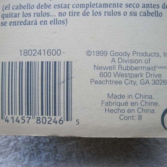 8 Goody Snap & Curl Self Holding Rollers Classic Hair Curlers Hook Large Medium - Picture 14 of 16